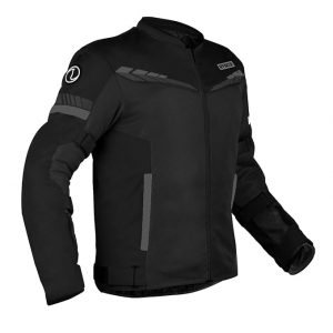 Rynox Air GT 4 Jacket - Mesh Motorcycle Riding Jacket with Impact Protection and Abrasion Resistance - Black Grey,