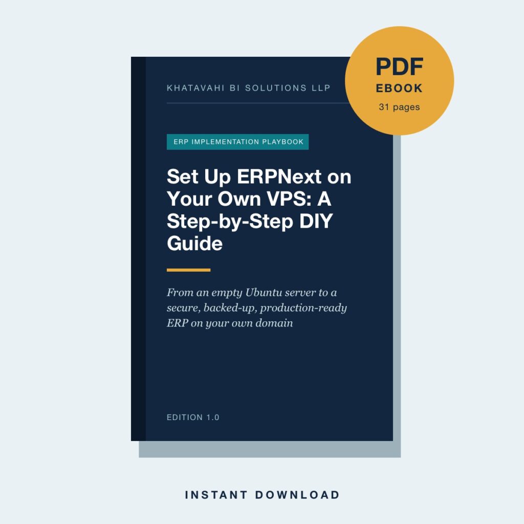 Set Up ERPNext on Your Own VPS: A Step-by-Step DIY Guide